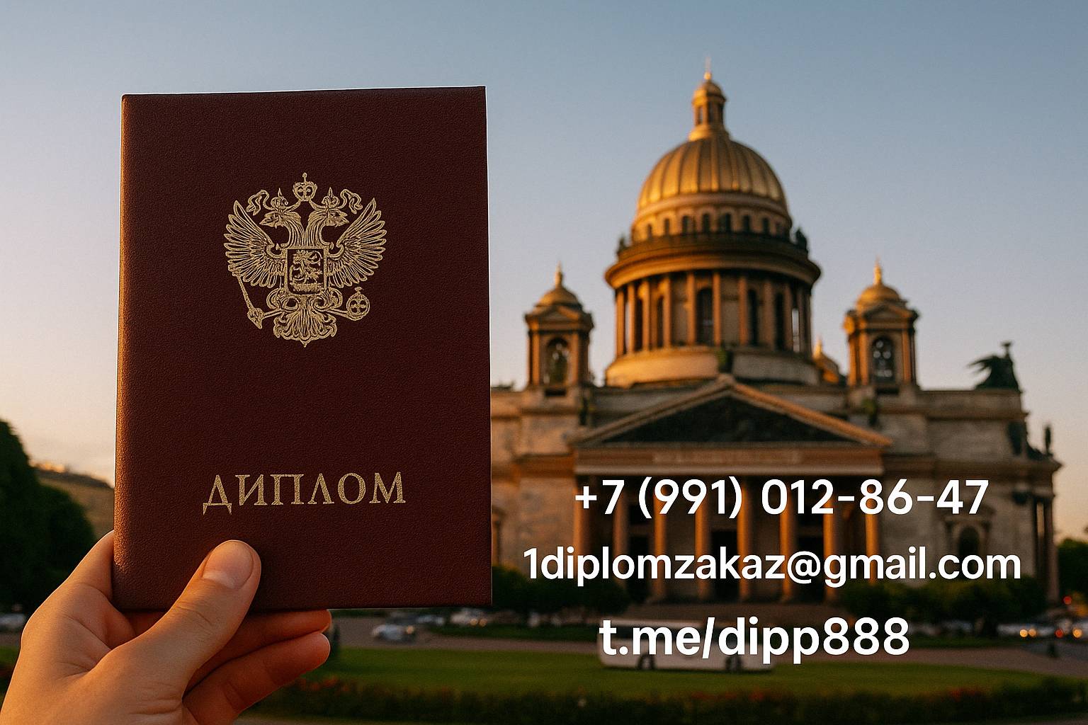 заказать диплом в СПБ